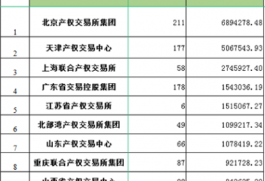 成績喜人!年度混改項(xiàng)目榜單,貴州陽光產(chǎn)權(quán)進(jìn)入全國前十！