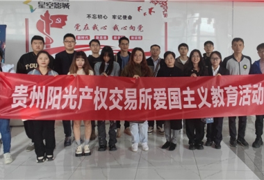 愛(ài)國(guó)主義教育丨貴州陽(yáng)光產(chǎn)權(quán)交易所開(kāi)展“時(shí)光回溯學(xué)英?！湫聲r(shí)代建新功”紅色主題觀影活動(dòng)